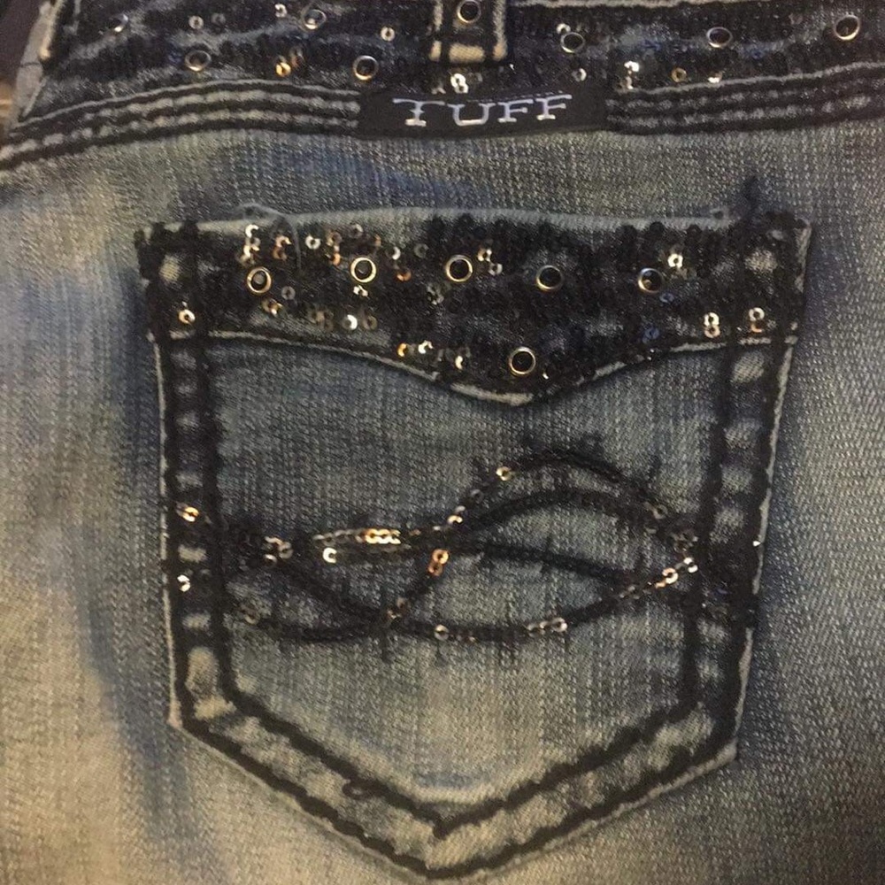 Cowgirl Tuff Jeans Shazaam Black 28x37